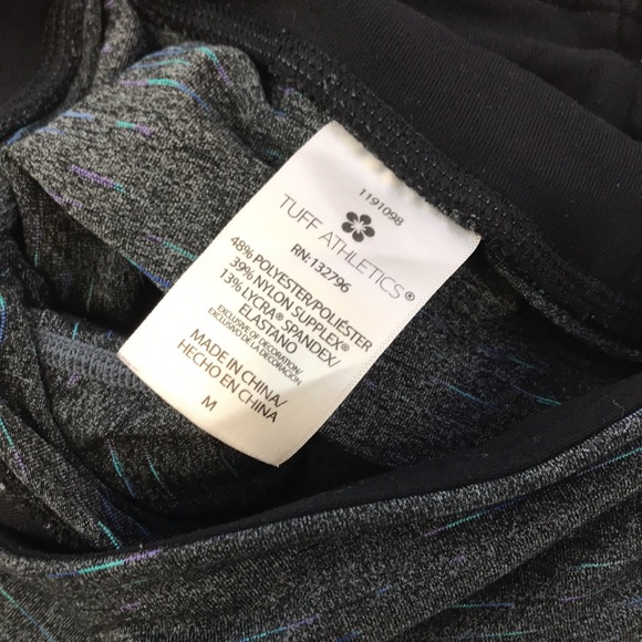 Tuff Athletics Wide Waist Band Leggings Size M - Picture 7 of 8